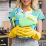 Bedroom deep cleaning